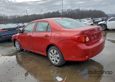 2010 Toyota Corolla Base from USA, damaged, VIN 2T1BU4EE9AC351568